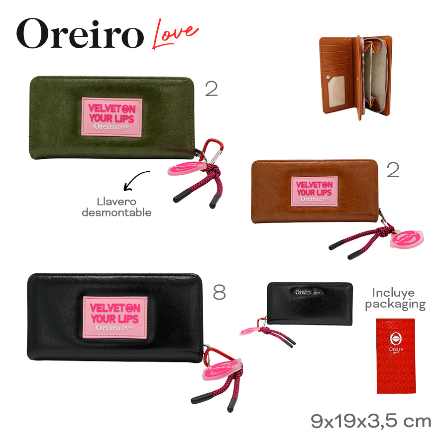 BILLETERA OREIRO LOVE