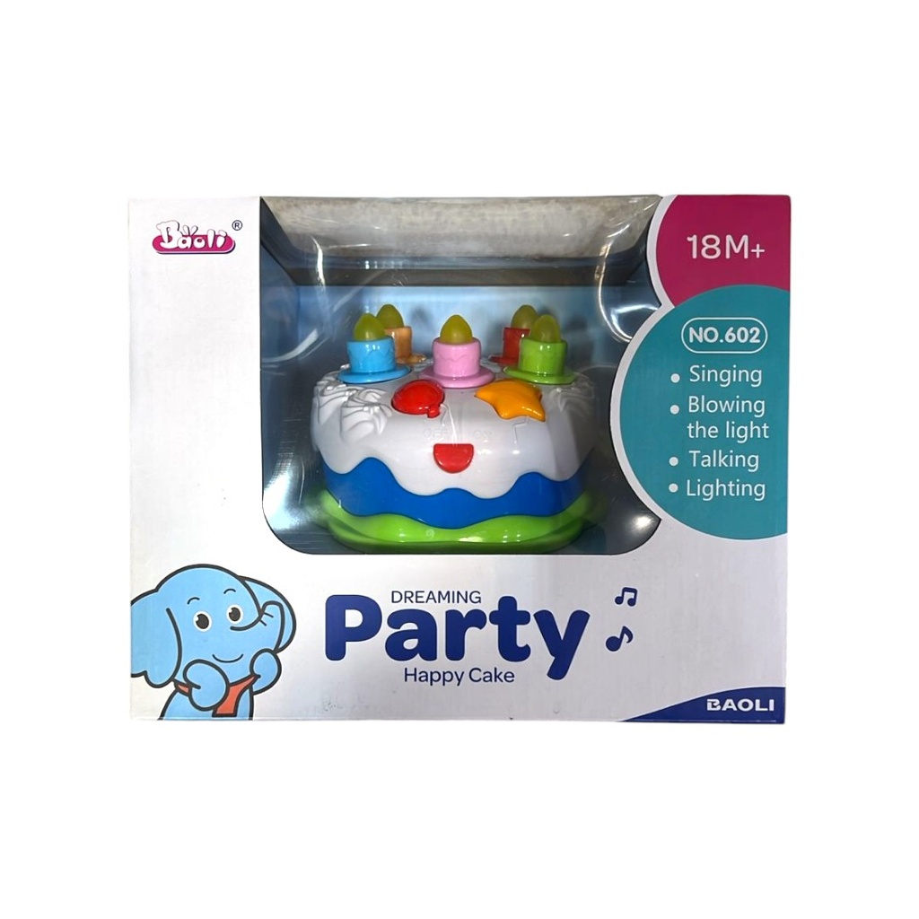 [817032] PASTEL CON VELITAS LUZ Y SONIDO
