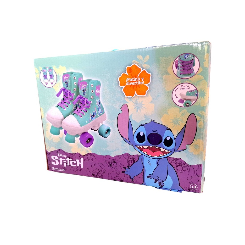 [8112300] PATINES ZAPATILLAS STITCH TALLE 28 AL 32 - 25x22x20 CM