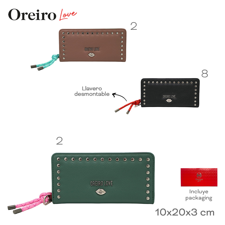 BILLETERA OREIRO LOVE