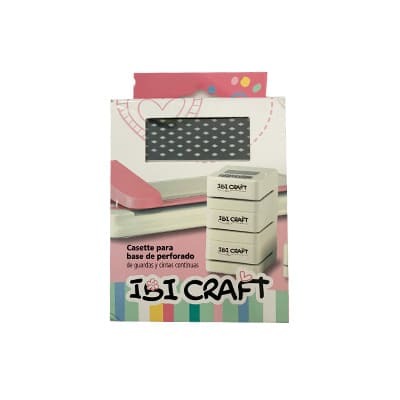 [6655949] PERFORADORA IBICRAFT CASSETTE 2 EN 1 ROMBOS