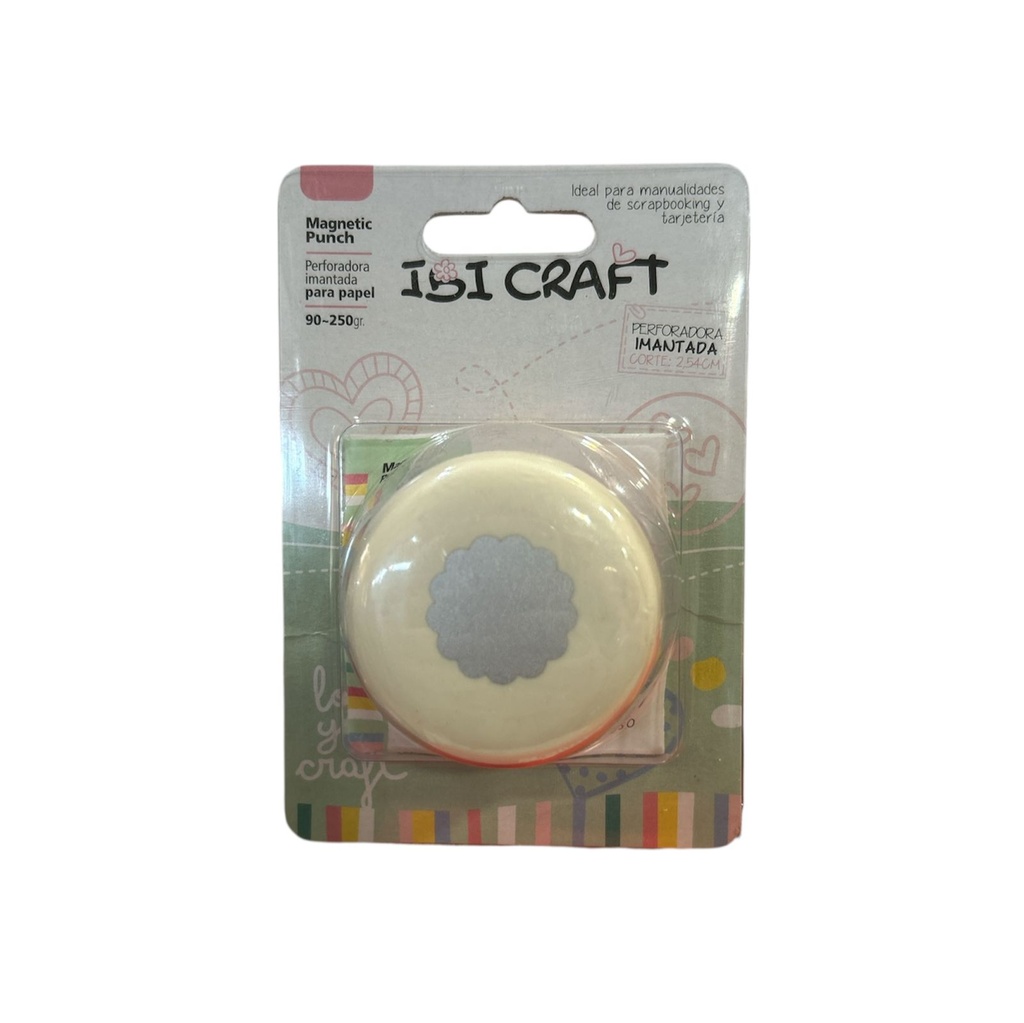 PERFORADORA MAGNETICA "ANYWHERE" BLONDA 25MM IBICRAFT