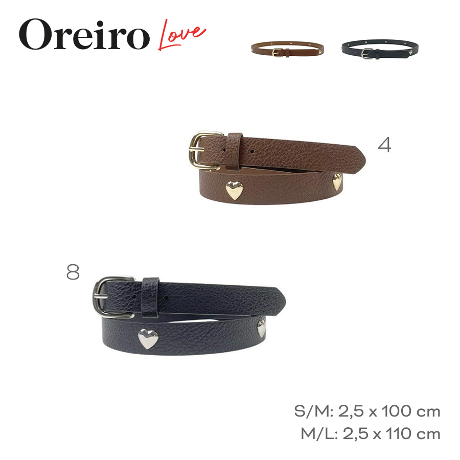 [854548] CINTURON OREIRO LOVE