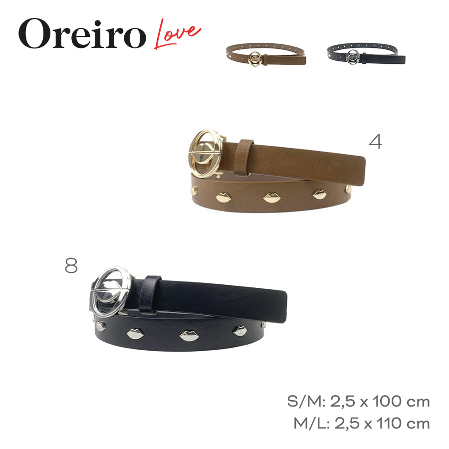 [854552] CINTURON OREIRO LOVE