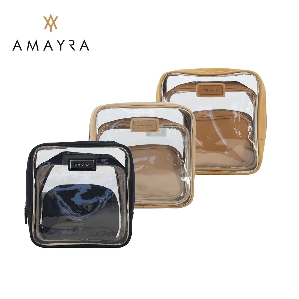 [867.E1013] PORTACOSMETICOS AMAYRA SET X3