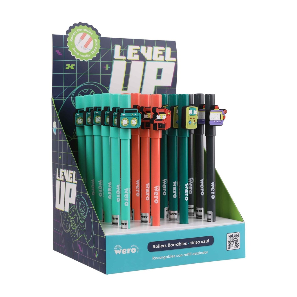 [6WE3057] ROLLER BORRABLE LEVEL UP