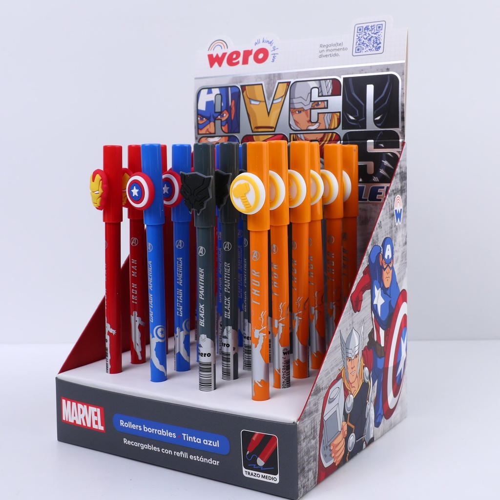 [6WE4007] ROLLER BORRABLE MARVEL WERO