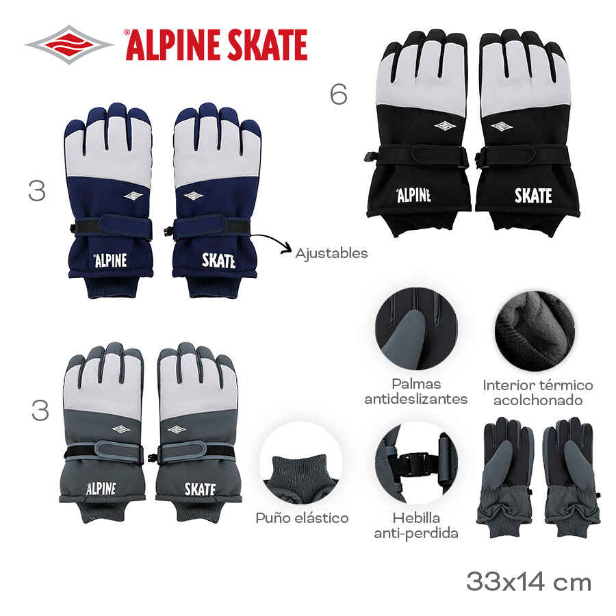 [831270] GUANTES ALPINE SKATE
