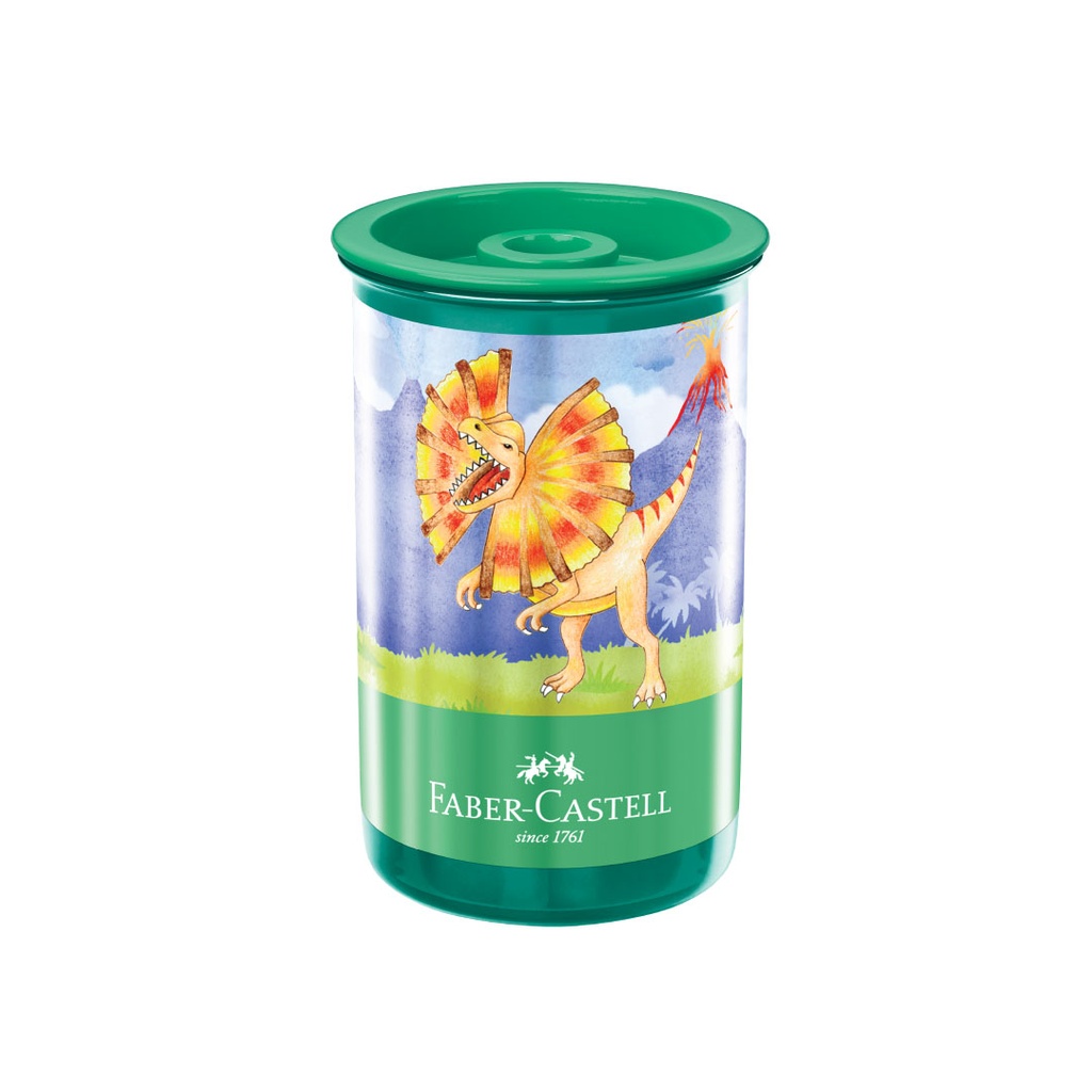 [6210531] SACAPUNTAS DINOSAURIO FABER CASTELL