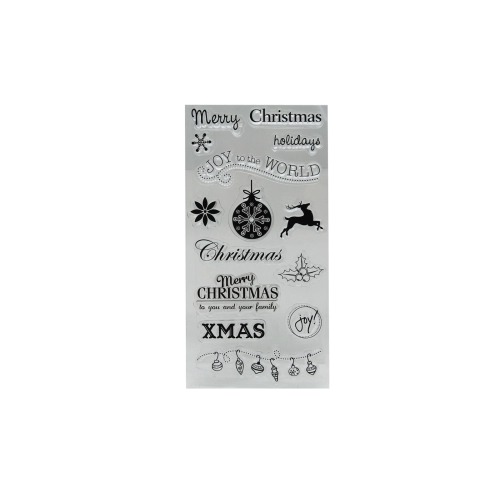 [6841302] SELLO SILICONADO CRISTAL 4x8" NAVIDAD IBICRAFT