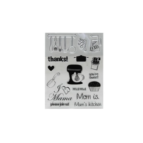 [6841202] SELLO SILICONADO CRISTAL 6X8\" COOKING