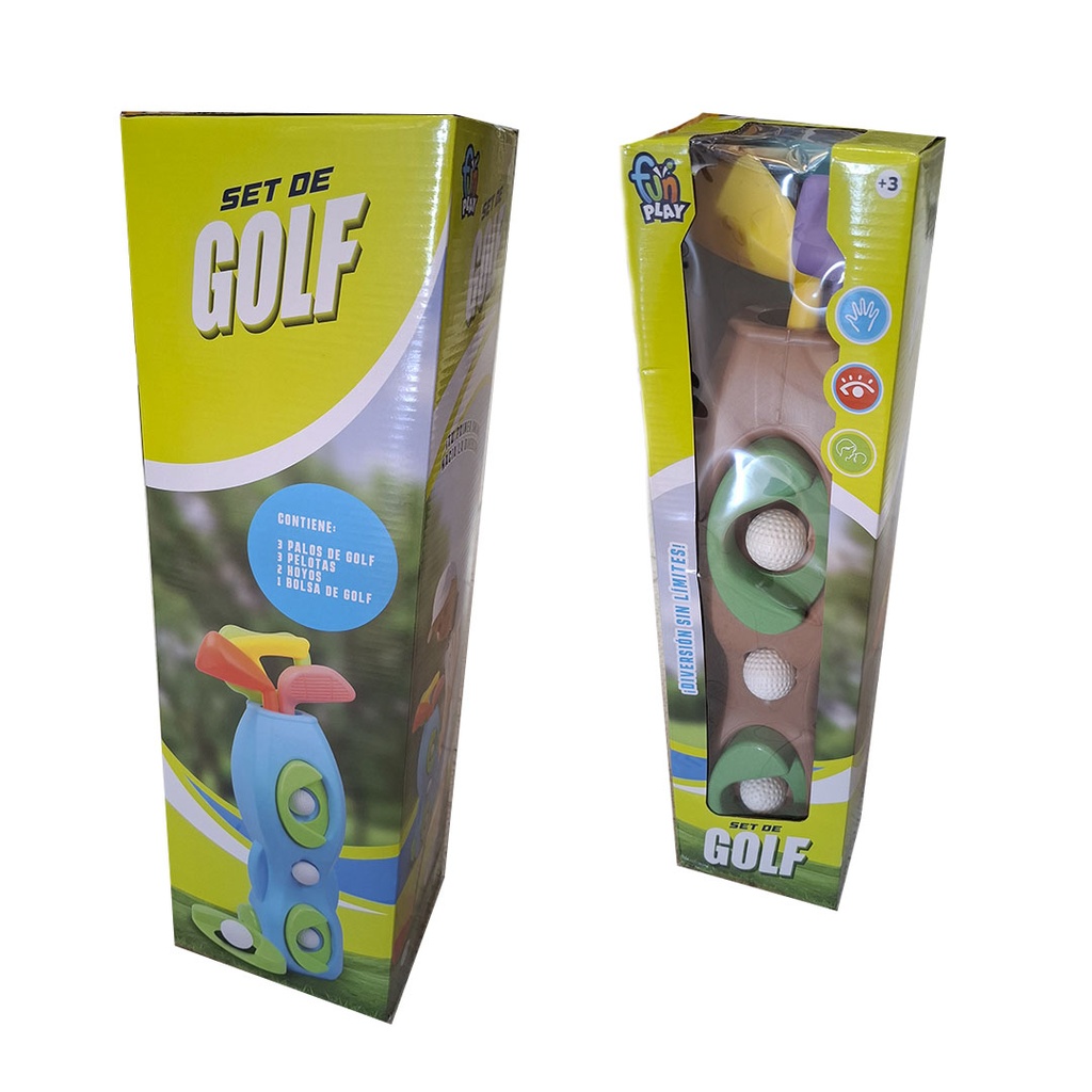 [8156818] SET CARRITO DE GOLF EN CAJA 50x15x13 CM