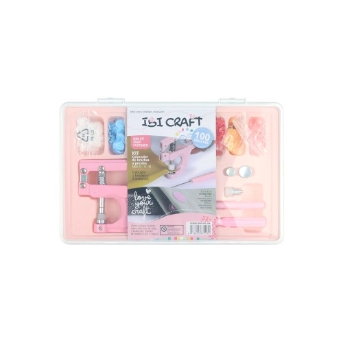 [6659501] SET COLOCADOR DE SNAP T5 (100PZS + PINZA) IBICRAFT