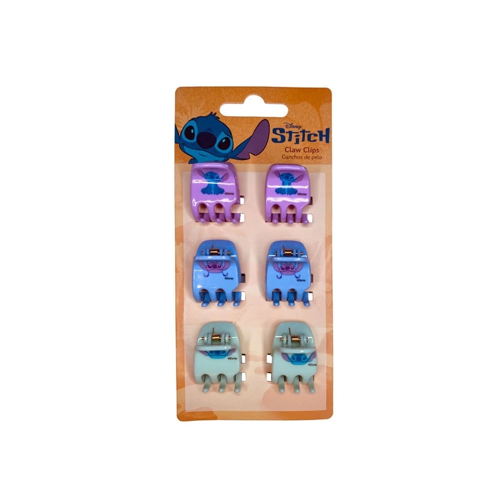[8DLS7312] SET DE GANCHOS DE PELO STITCH