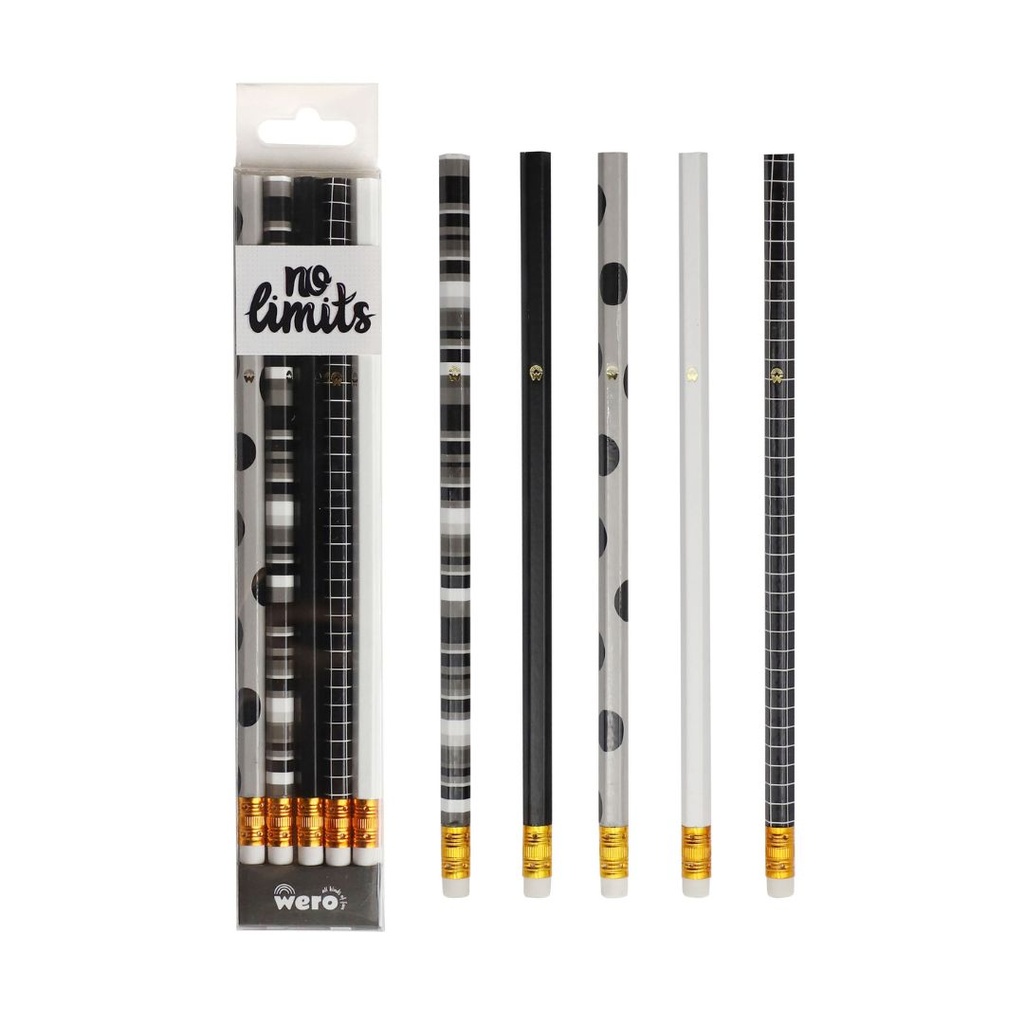 SET LAPICES CON GOMA GEOMETRIC