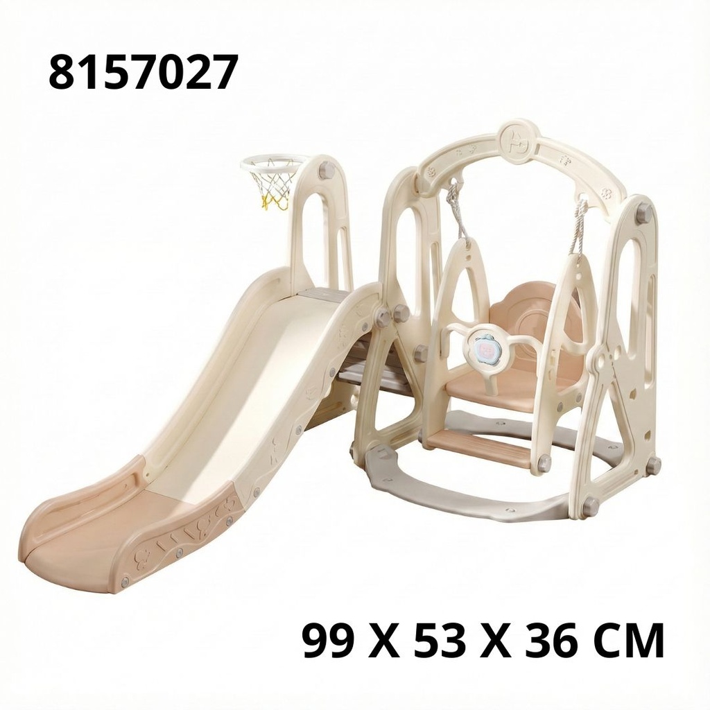 [8157027] SET TOBOGAN Y HAMACA 99x53x36 CM