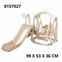 SET TOBOGAN Y HAMACA 99x53x36 CM