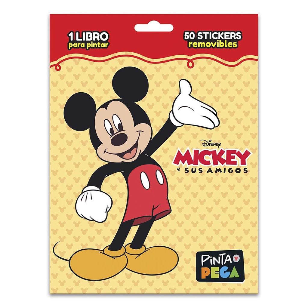 [66081] SOBRE PINTO Y PEGO MICKEY Y SUS AMIGOS
