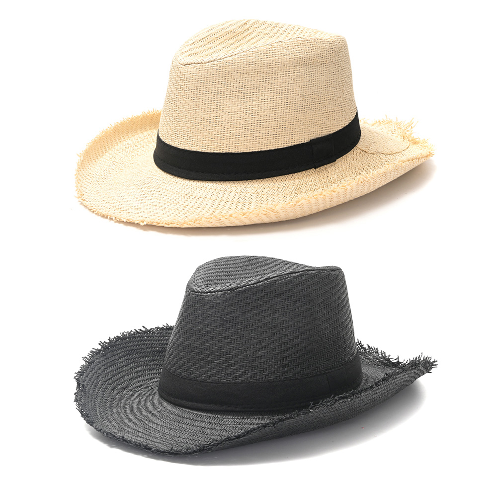 [840824] SOMBRERO COWBOY CON CINTA 38x32CM SKORA