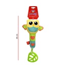 SONAJERO CON MORDILLO BUHO 25CM PHI PHI TOYS