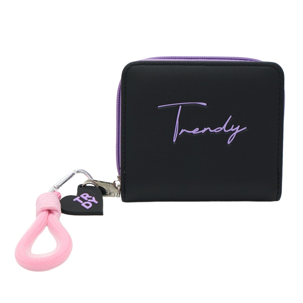 [529057-NEG] BILLETERA TRENDY (Negro)