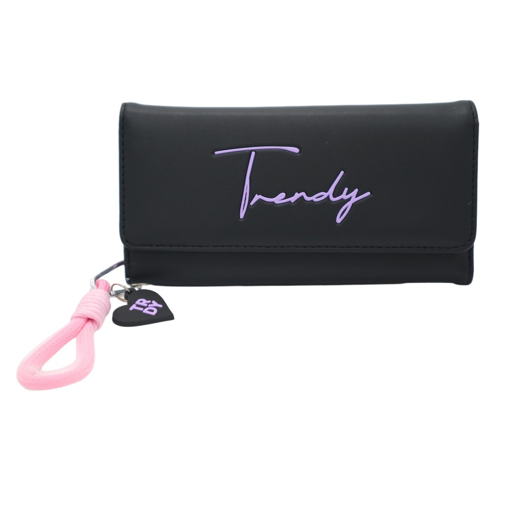 [529059-NEG] BILLETERA TRENDY (Negro)