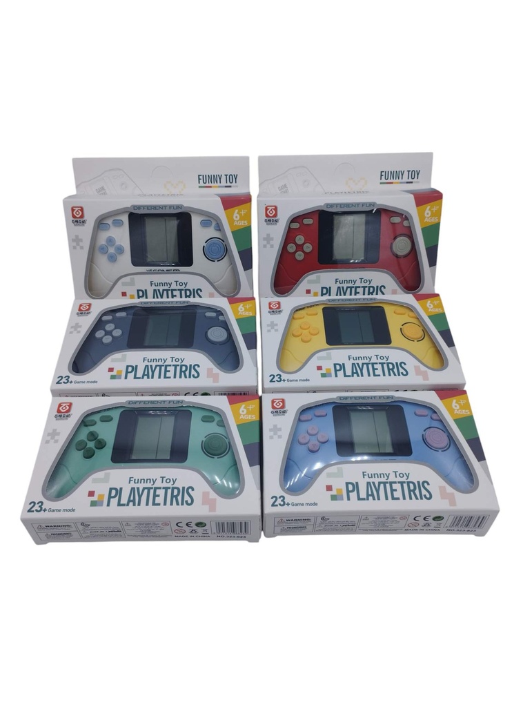 TETRIS GAME MACHINE EN CAJA TRANSPARENTE