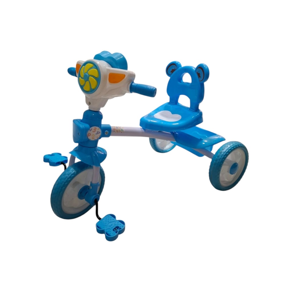 TRICICLO INFANTIL CON LUZ Y SONIDO 70x55x40 CM