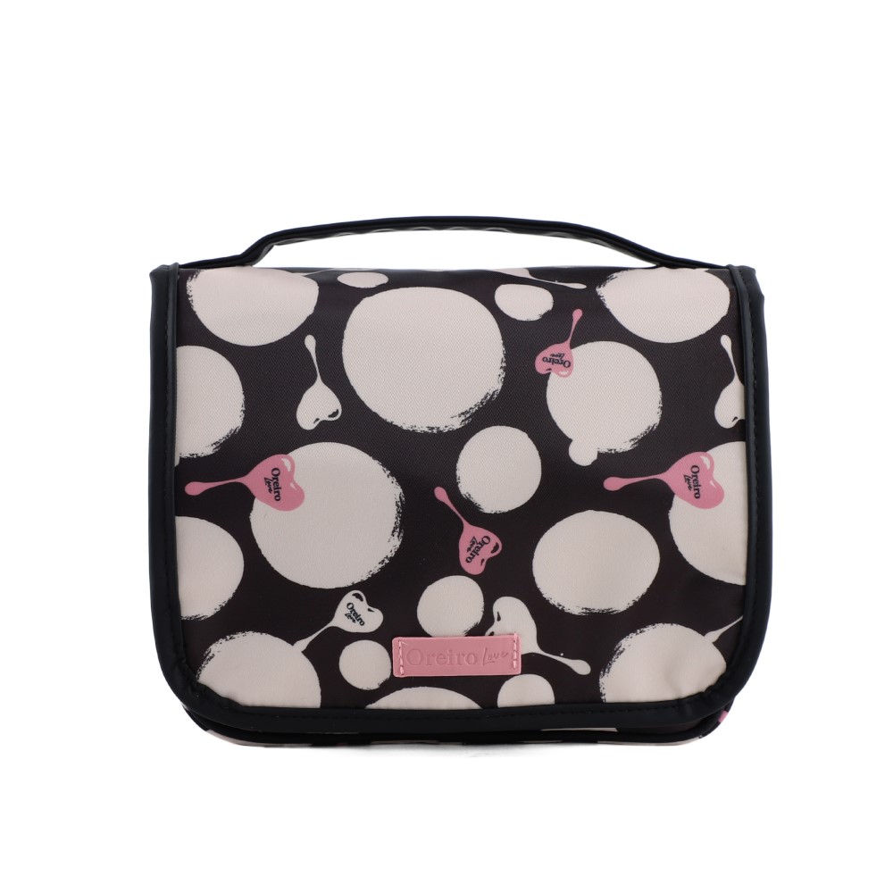 [829319-NEG] PORTACOSMETICO OREIRO LOVE (Negro)