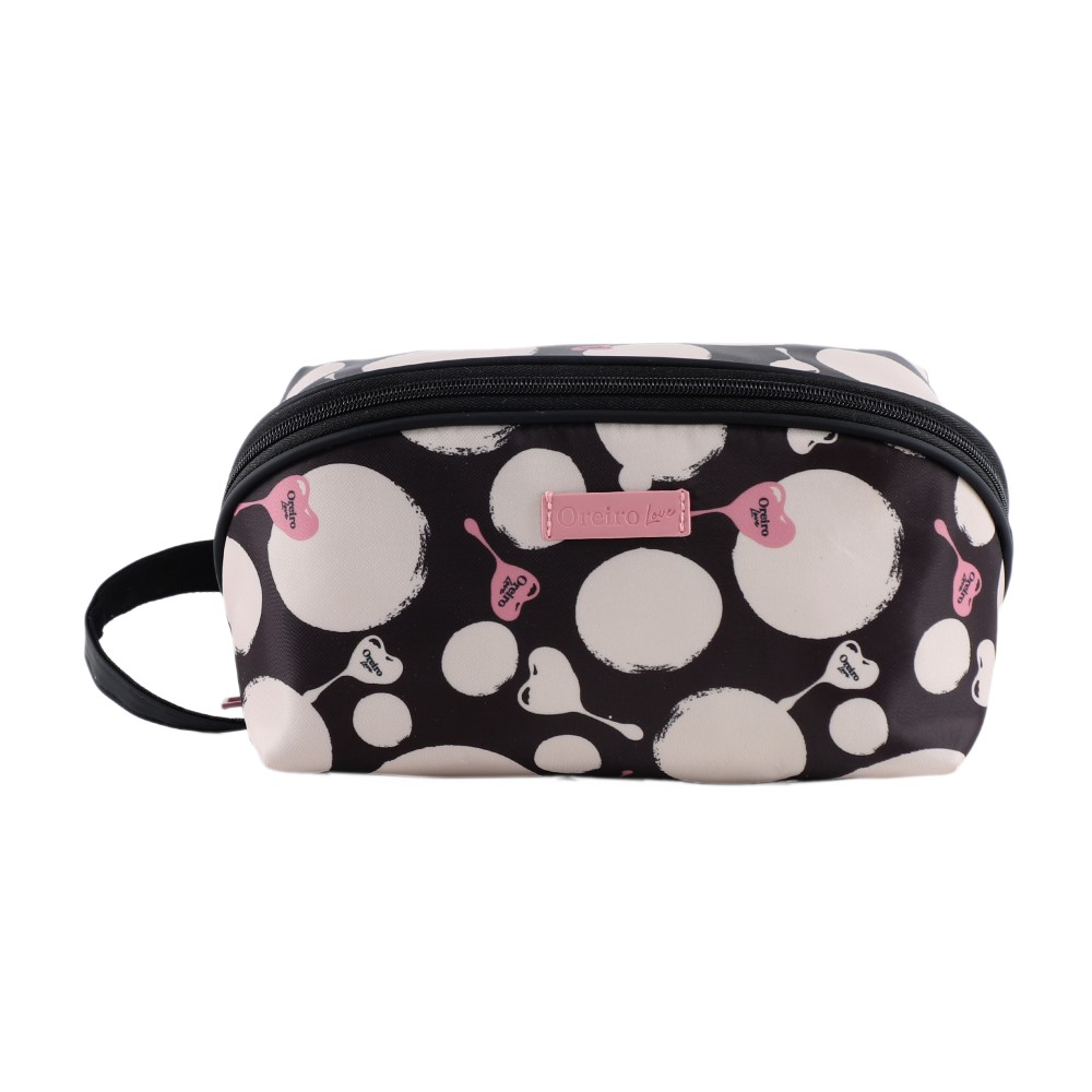 [829318-NEG] PORTACOSMETICO OREIRO LOVE (Negro)
