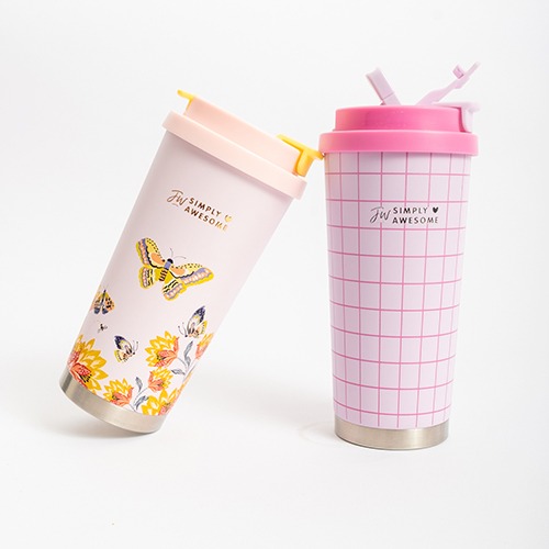 VASO FW DE CAFE COLORBLOCK 450ML ACERO INOXIDABLE