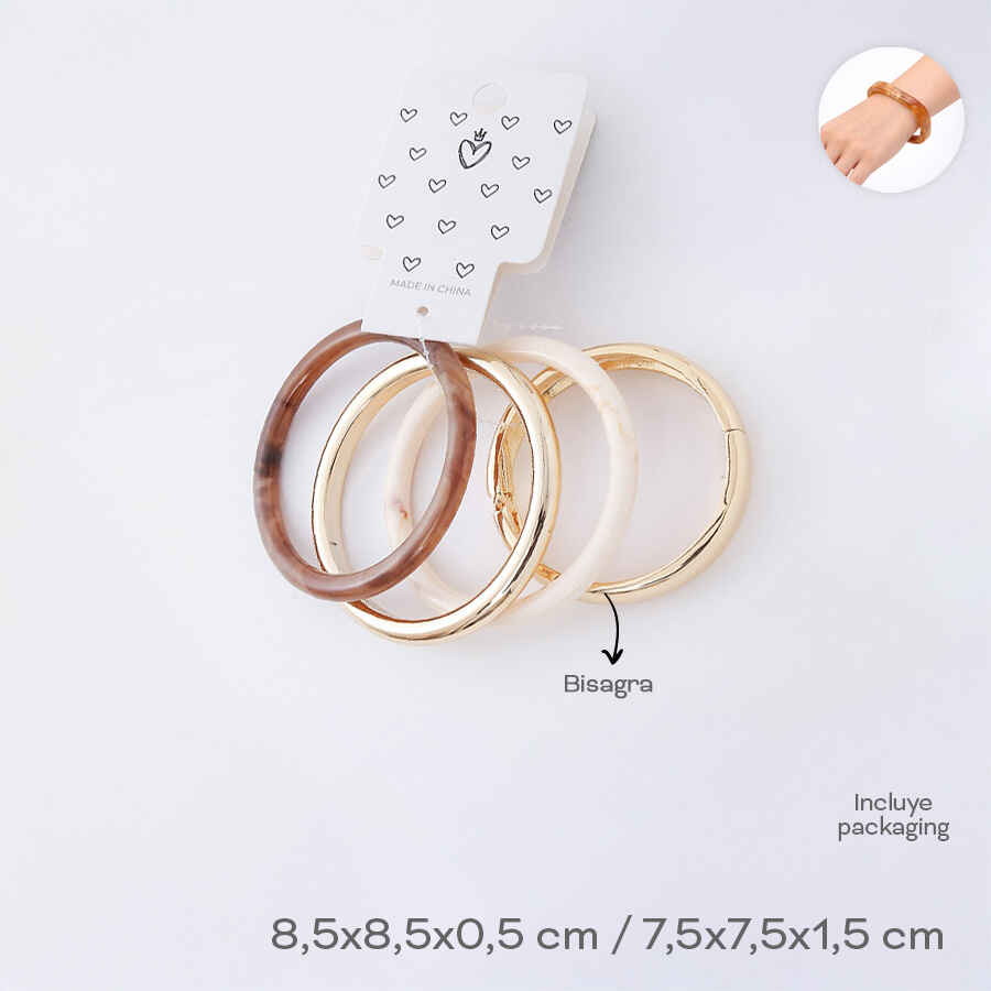 SET PULSERAS TRENDY