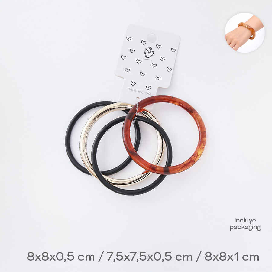 SET PULSERAS TRENDY