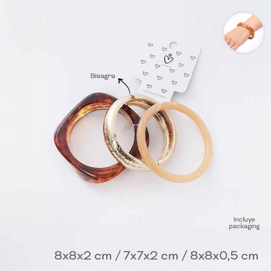 [855079] SET PULSERAS TRENDY