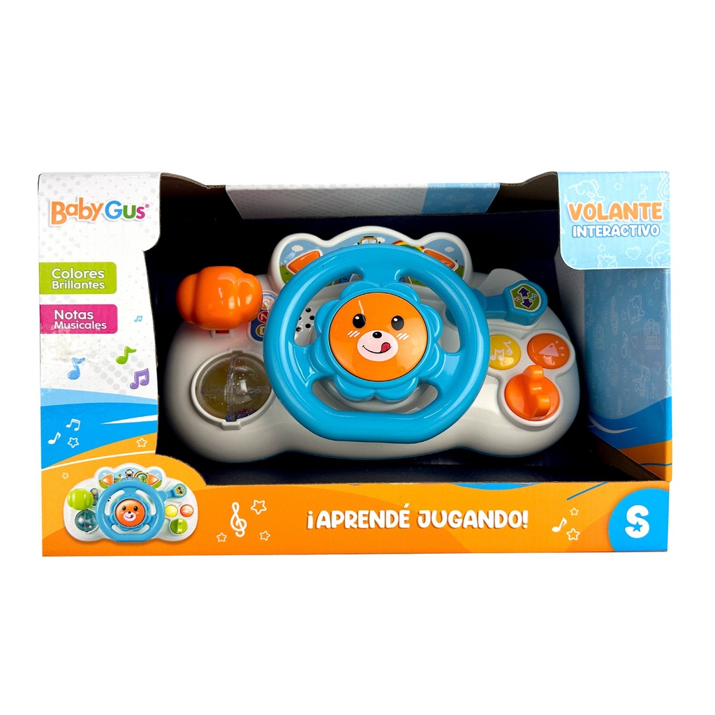 [8155494] VOLANTE INTERACTIVO CON LUZ Y SONIDO 26,9x15x17,4 CM