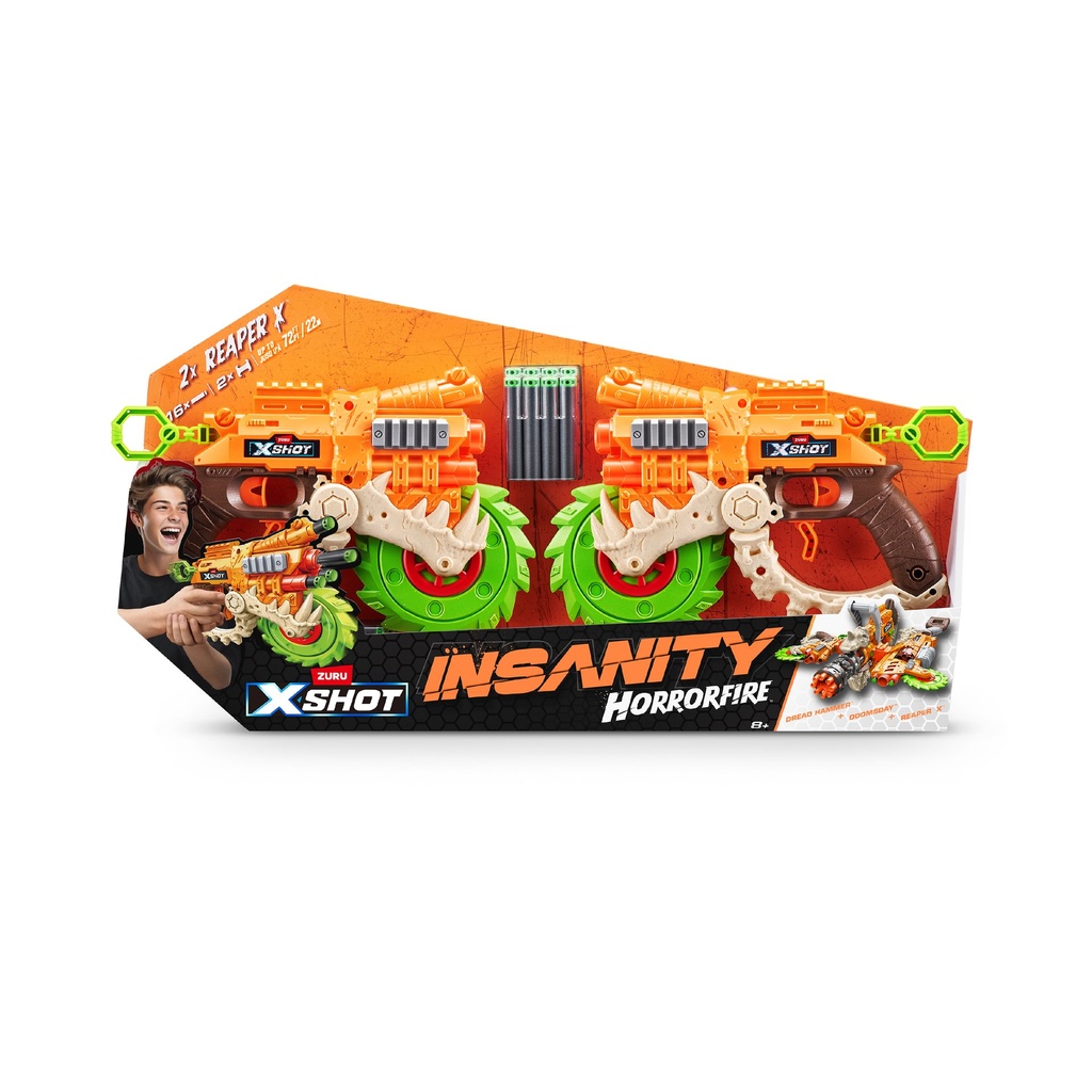 X-SHOT INSANITY HORRORFIRE REAPER