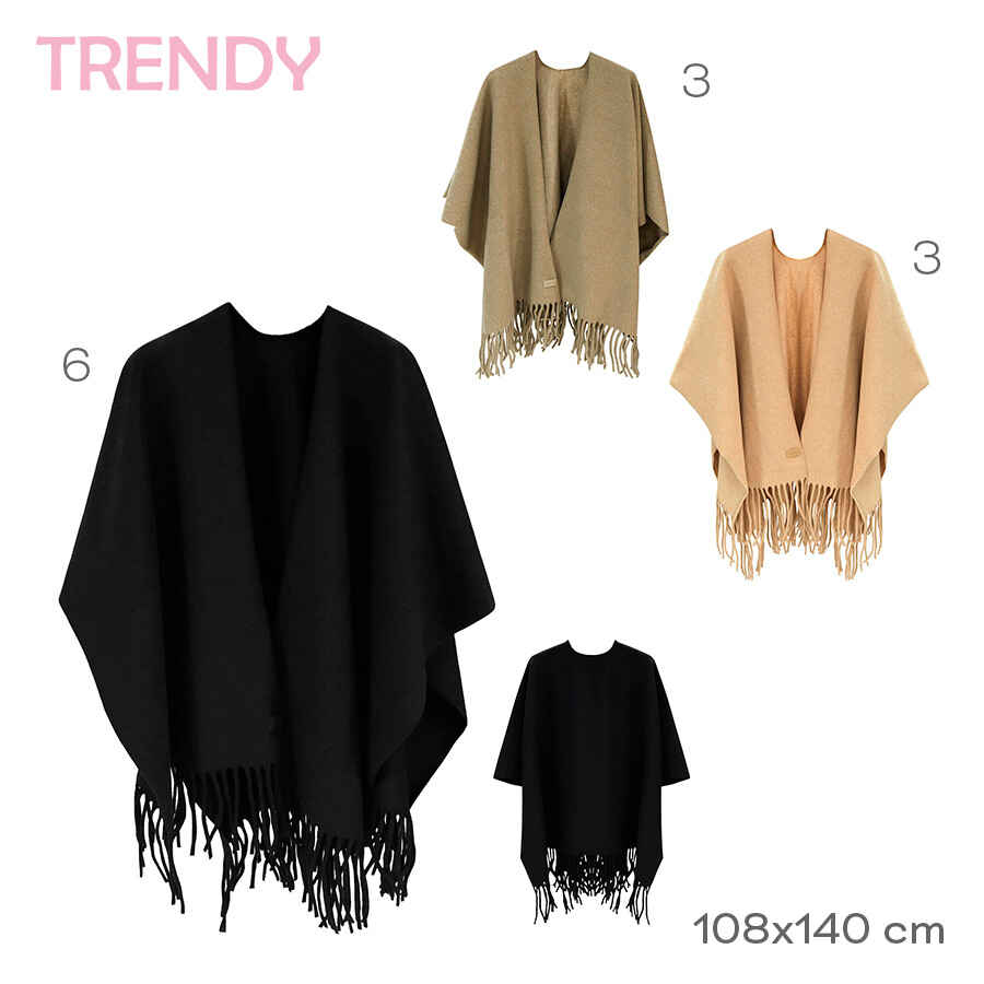 [831458] RUANA TRENDY