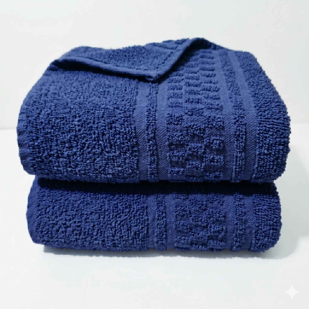 [84331112] TOALLON 400 GR CUADR AZUL ALCOYANA