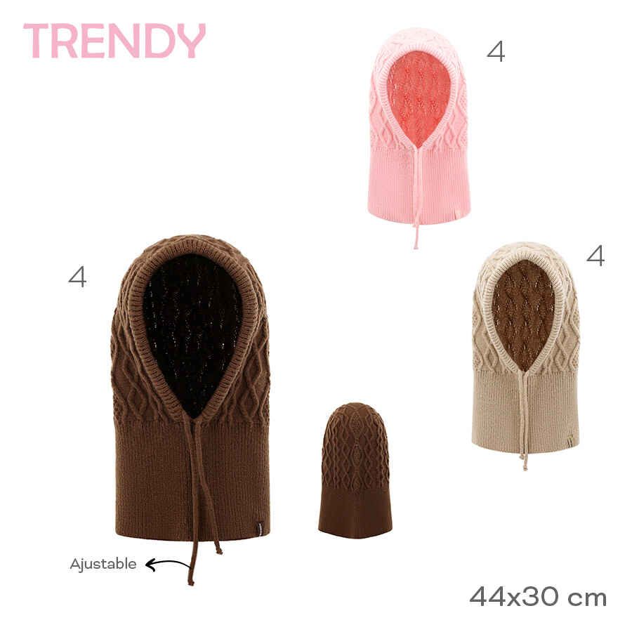 [831133] CUELLO CON CAPUCHA TRENDY