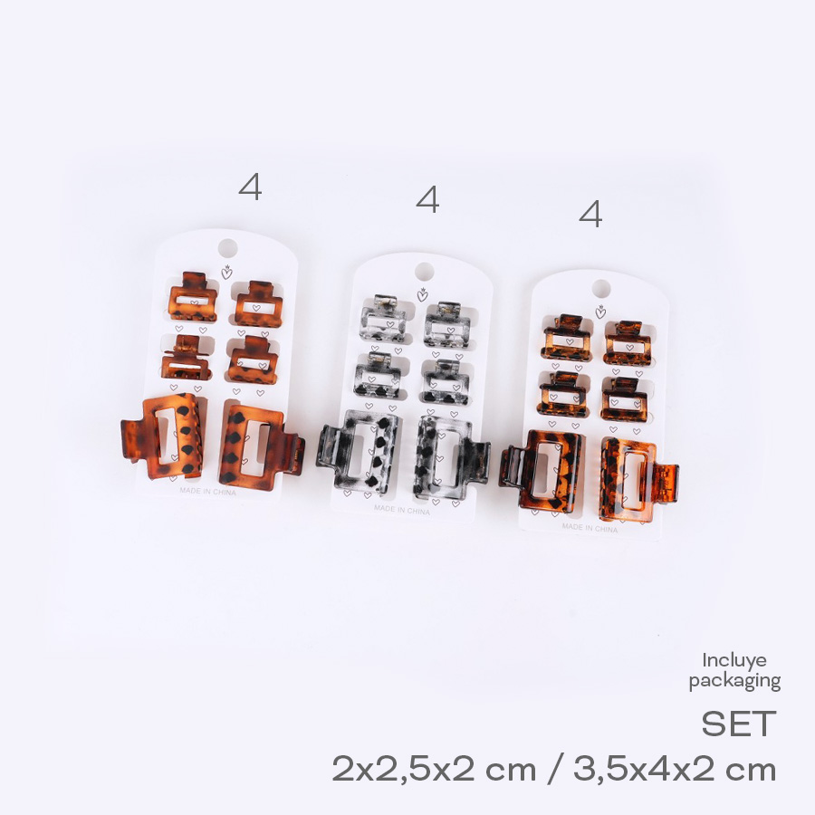 SET BROCHES TRENDY