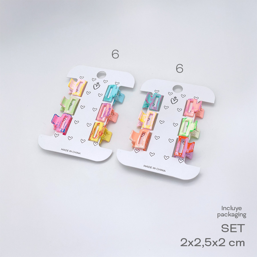 [854837] SET MINI BROCHES TRENDY