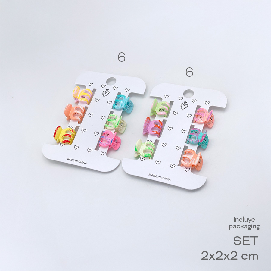 SET MINI BROCHES TRENDY