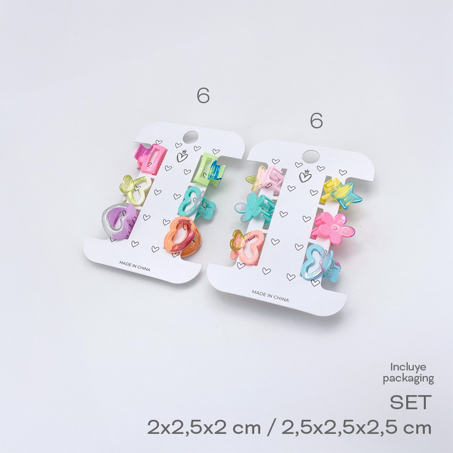 SET MINI BROCHES TRENDY