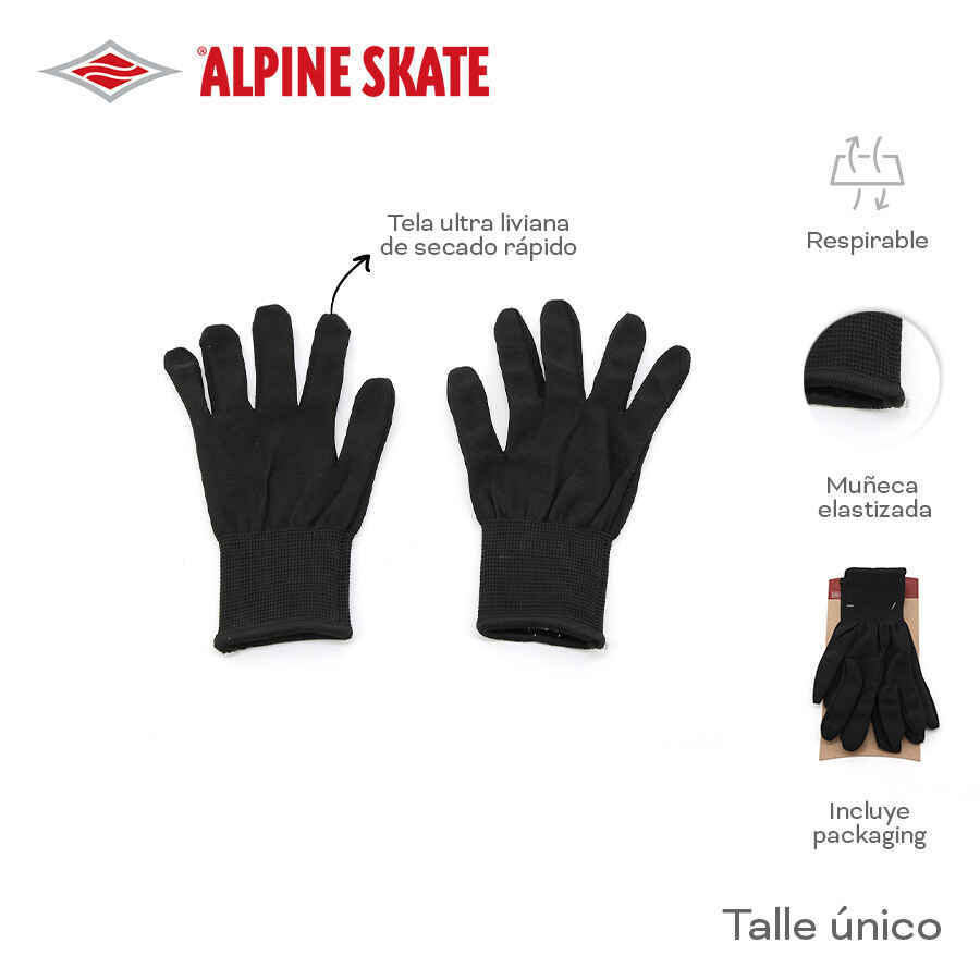 GUANTE PRIMERA PIEL ALPINE SKATE