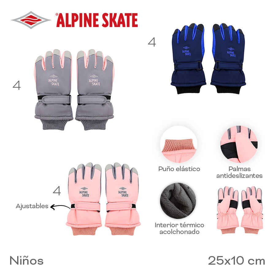 [831261] GUANTES ALPINE SKATE