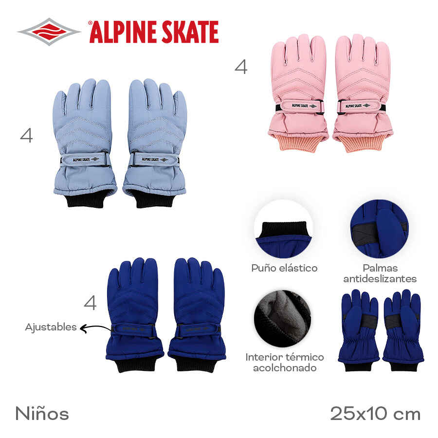 [831263] GUANTES ALPINE SKATE