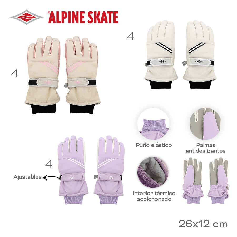 [831268] GUANTES ALPINE SKATE