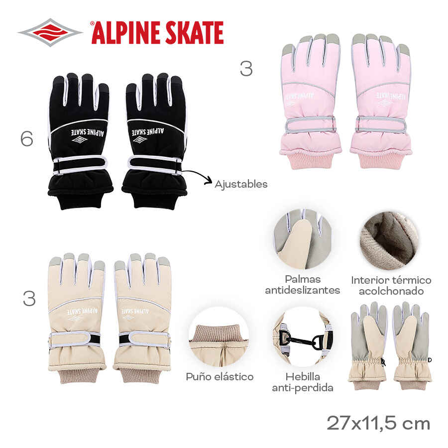 [831269] GUANTES ALPINE SKATE