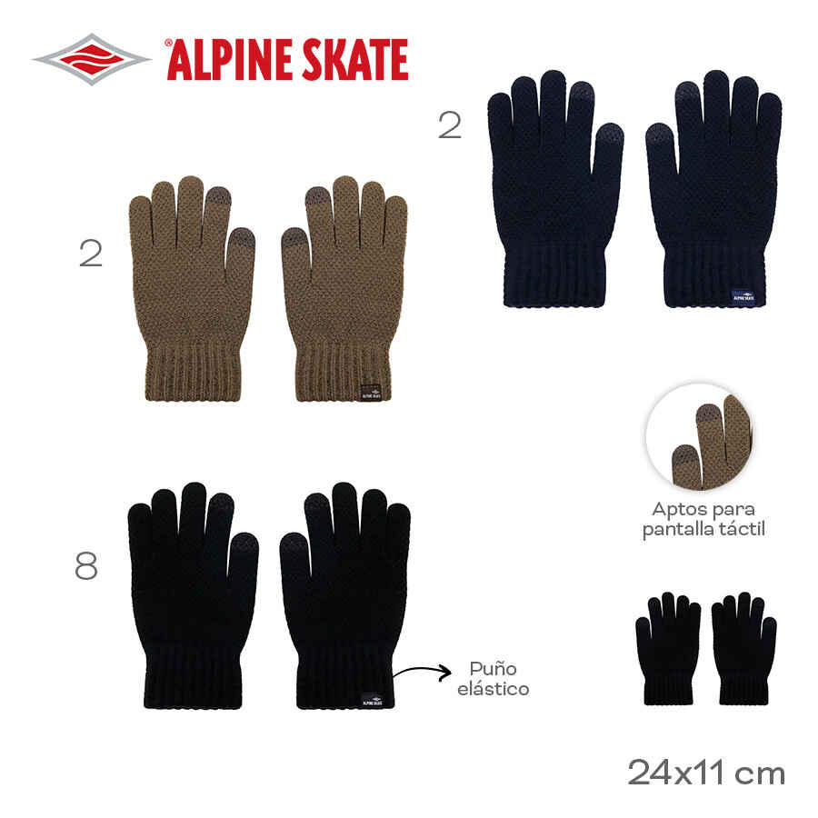 [831430] GUANTES ALPINE SKATE