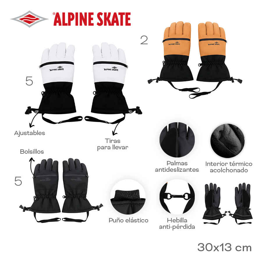 [831419] GUANTES ALPINE SKATE